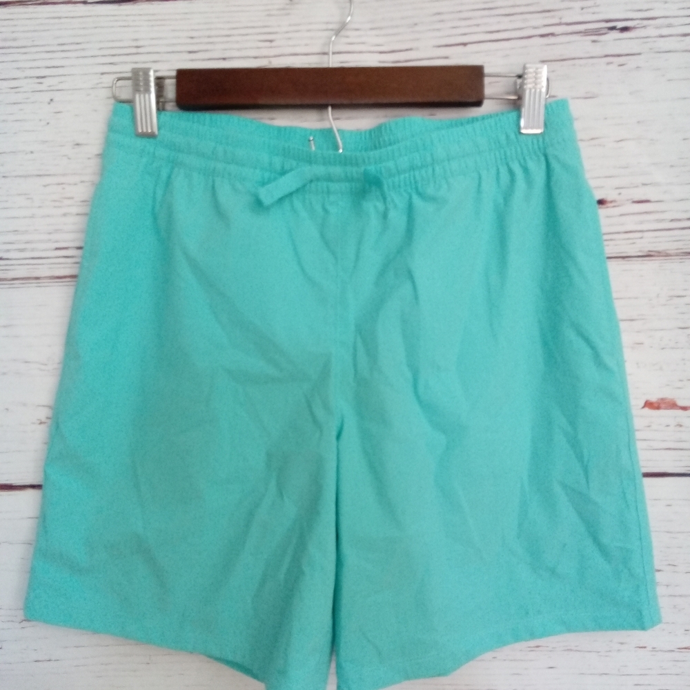 Tek Gear Boys Aqua Athletic Shorts Size L 14/16 Youth Mesh Lined Active